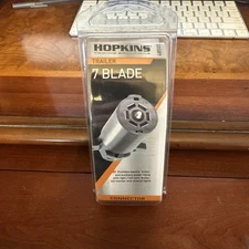 Hopkins Towing Solutions 48505 Trailer Connector 7 Blade NEW Brake Turn Lights