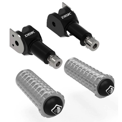 Ducabike Ducati Race Foot Pegs - Rider - Hypermotard 698 Mono / RVE - Silver