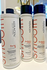 Keragen Keratin Treatment Salon Kit Forte Keratin Treatment sulfate free shampoo