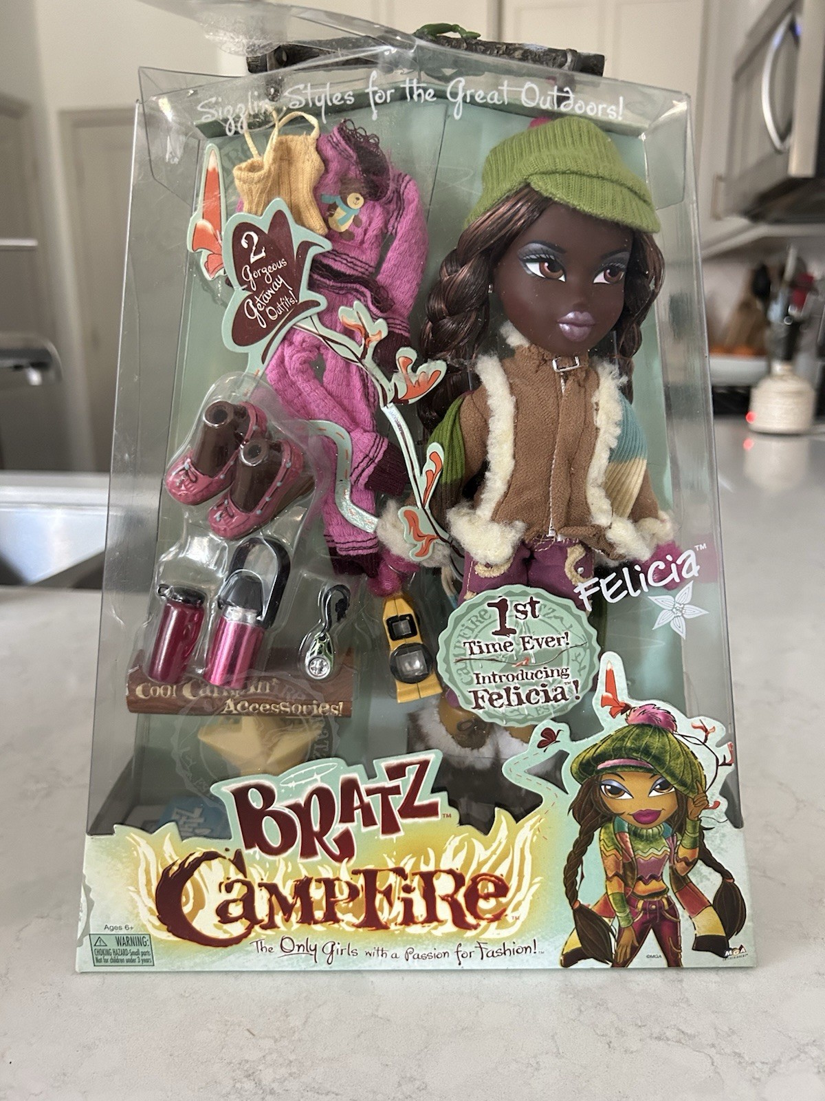 Bratz Campfire Felicia Original Fashion Doll 2005