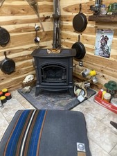 Vintage Amber Tree Log Candle Holder Htf Carnival Glass RARE