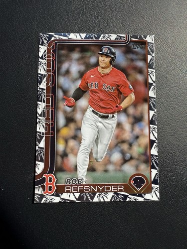 2025 Topps Series One Rob Refsnyder Spring Training Parallel - Picture 1 of 2