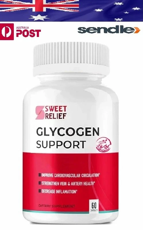 (1 Pack) Sweet Relief Glycogen Support Capsules, Sweet Relief (60 Capsules) - image 3 of 4