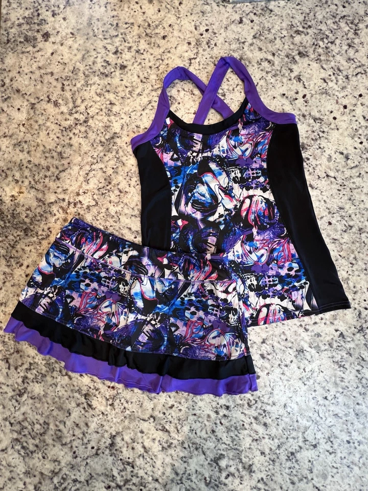 🌺 Juego de golf PRINCE tenis pickleball talla mediana top y falda 🌺 Foto 2 de 4