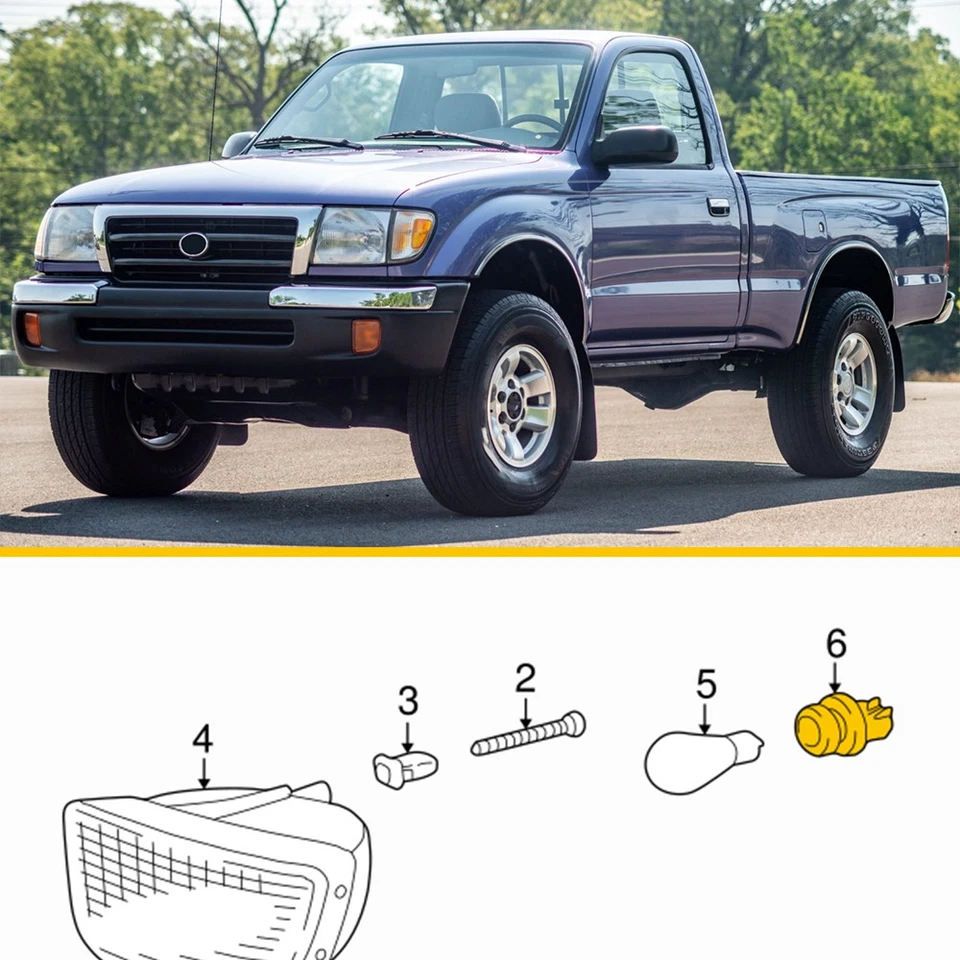 For Toyota 4RUNNER COROLLA TACOMA CAMRY PICKUP SCION TC Signal Turn Lamp Socket - Image 2 of 4