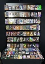 90’s Refractor/ Insert/ Parallel 100-Card Baseball Lot Ser# Die-Cut HOFers Jeter