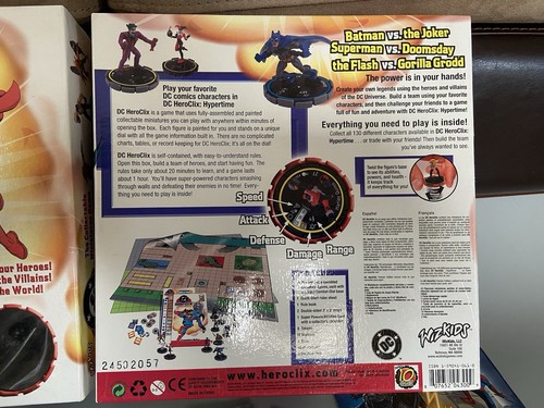 DC Heroclix Hypertime Premier Edition Game WizKids 2002 35 Heroclix Figures - Picture 16 of 19