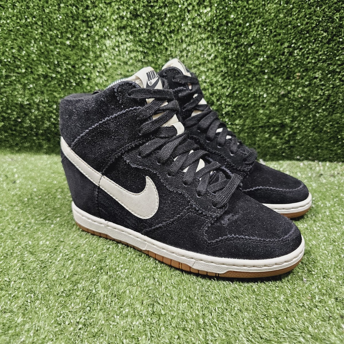 HOT High Top Nike Dunks Sky High Black Size Nike Dunk Sky