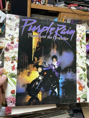 Original Purple Rain by Prince And The Revolution Vinyl 1984 With Poster Insert