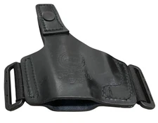 Holster Price Western PWL Black Leather Open Top OWB Glock 17 316 E/19 RH Draw