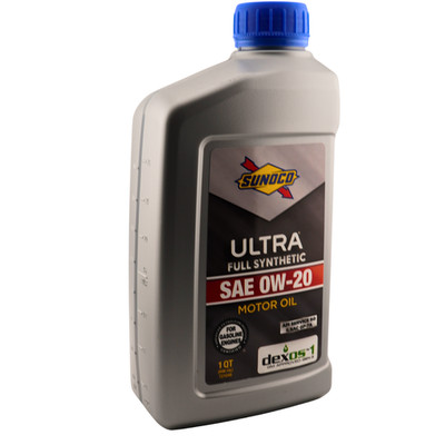 Sunoco 721049 (5793) Full Synthetic 0W-20 Motor Oil - dexos1 Approved - 1 Quart