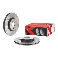 2X Brembo Bremsscheiben 320Mm Gelocht/Innenbel. Vorne Passend FÜR Ford Focus