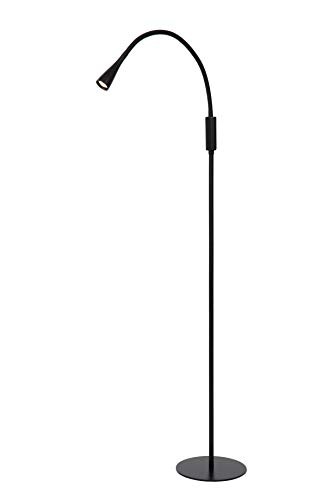 Lucide ZOZY - Stehlampe Mit Leselampe - LED Dim. - 1x3W 3000K - 3 StepDim - Schw - Bild 2 von 6