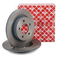 febi Bremsscheiben Ø 280Mm FüR Mazda 2 (De Dh) 3 (Bk) (Bl) 5 (CR19) (Cw) Hinten