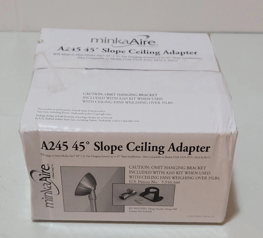 Sloped Ceiling Fan Adapter White Shelly Lighting