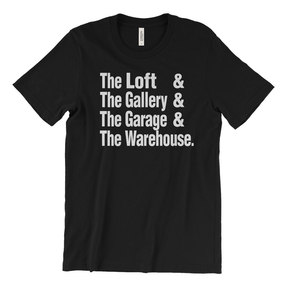 The Loft & Gallery & Paradise Garage & Warehouse nightclub T-Shirt