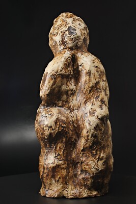 Skulptur Plastik Kunst Keramik Demeter Unikat sign Prof em A Loeschner-Gornau