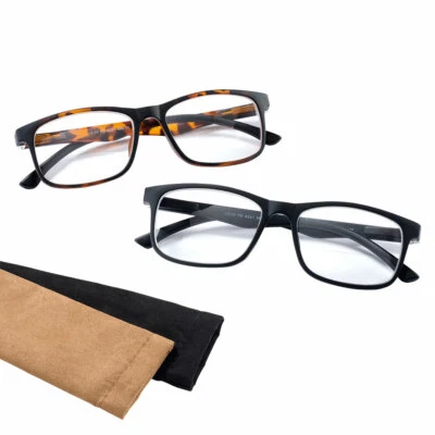 Lesebrille Herren Freedom +1.5 bis 3.0 Bifokale Gläser Nah- und Fernsicht Brille - Bild 1 von 3