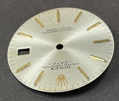 Vintage Rolex Oyster Perpertual Date Watch Dial For 34mm Case 1500 1501 1503 - 第 8/11 張圖片