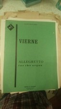 Vierne: Allegretto in B minor;  organ Kalmus 