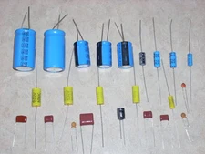 ROCKOLA JUKEBOX MONO AMP CAP CAPACITOR REBUILD KIT FOR  MODELS 1468 AND 1475