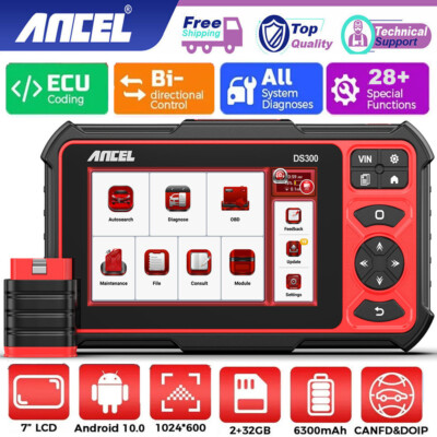 Bidirectional OBD2 Scanner Full System Diagnostic Tool Code Reader Active Test