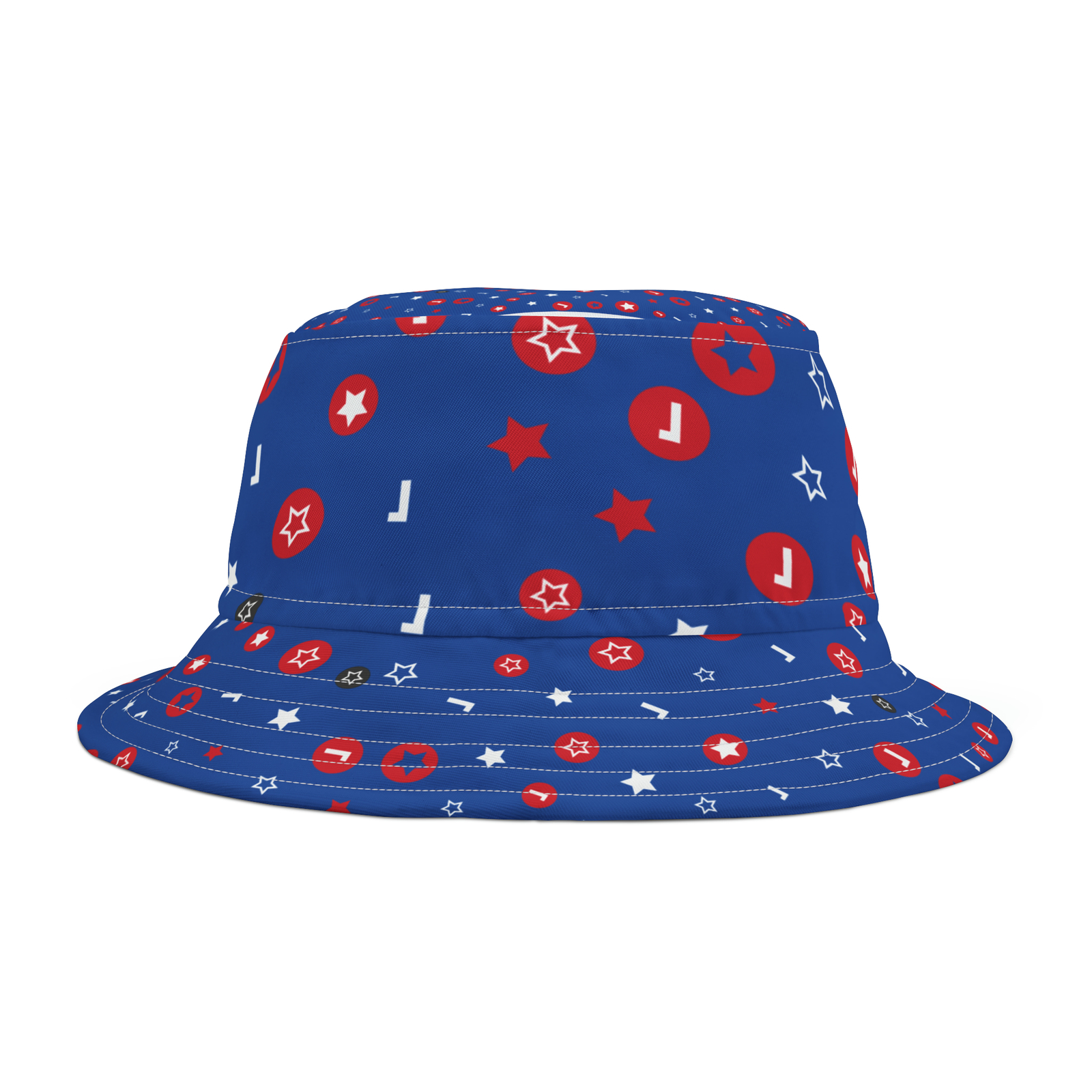Custom Print Bucket Hat - All-Over Design-image