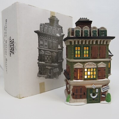 Dept. 56 The Flat of Ebenezer Scrooge, Heritage Dickens Village #5587-5 VTG 1989