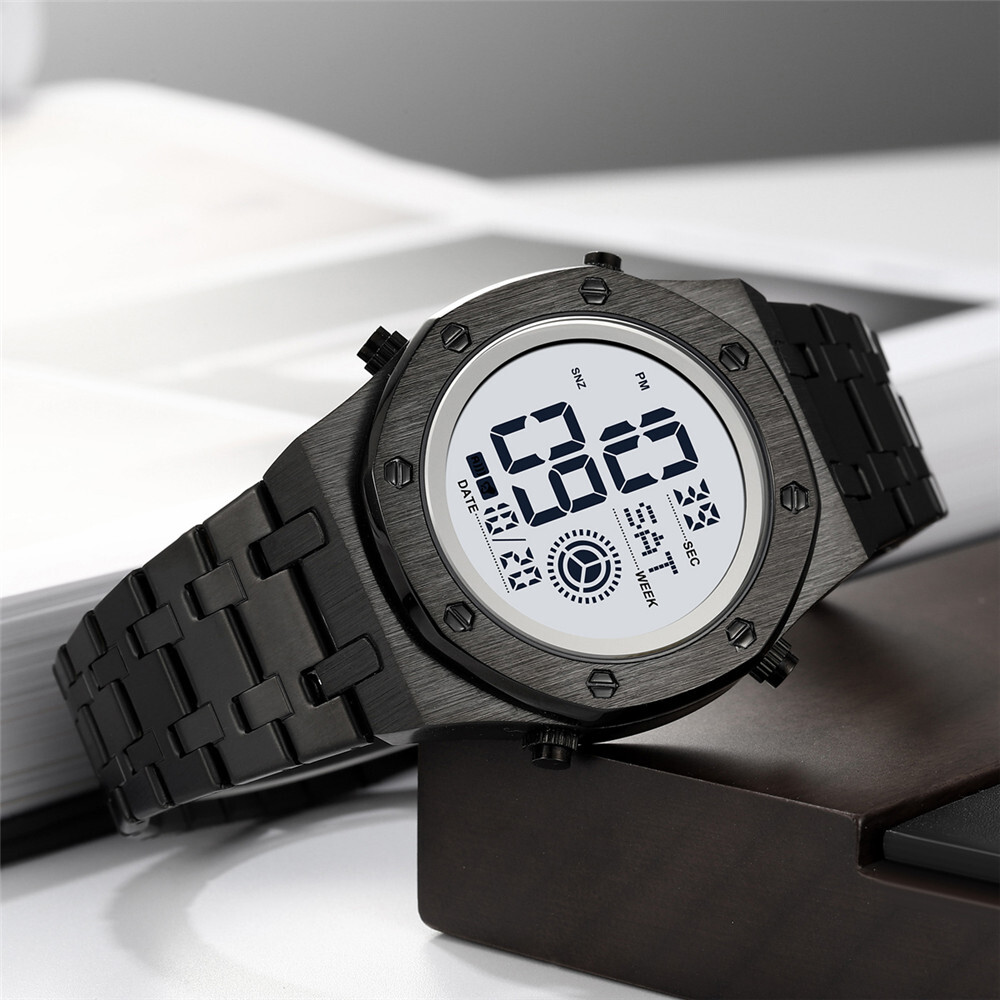 Orologi Da Uomo Orologio Sportivo Milare Da Uomo Top Brand Di Lusso SKMEI Orologio Da Polso Impermeabile Al Quarzo Digale Da Uomo Casual All'aperto 50M - Foto 10