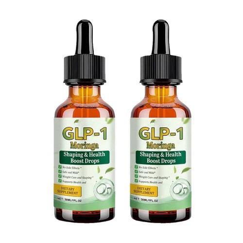1-5 Pack | GLP-1 Moringa Slimming Health Boost Drops Liquid 30ml | NEW - Picture 13 of 17