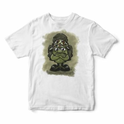 HM Forces PTI Tabbing Yomping Chris P. Bacon Bergan On! by Pig Jackson T-Shirt