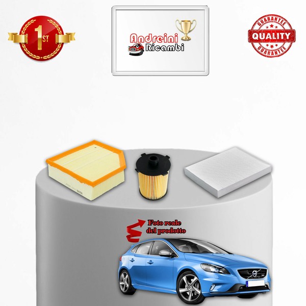 Set Service 3 Filter Volvo V40 II 2.0 T2 90KW 122CV Von 2015->-image
