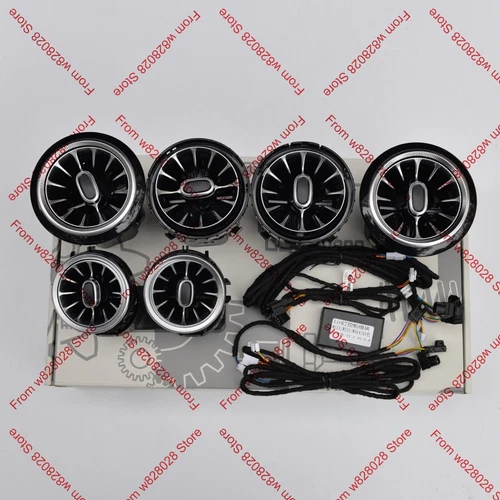 64 Colors Air Vent LED Ambient Light For Mercedes Benz W464 G Class 2018-2024 - Picture 2 of 12