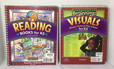 BJU Kindergarten Beginnings Reading Books & Visuals Flip Chart K5 YS-1006