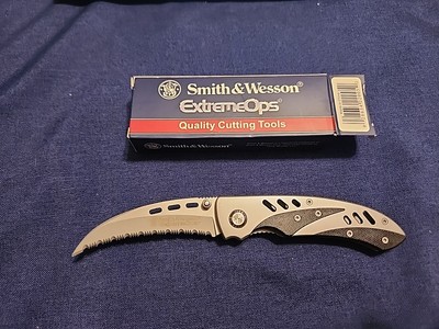 Smith and Wesson Knife Cuttin Horse/Hawkbill CKHBS