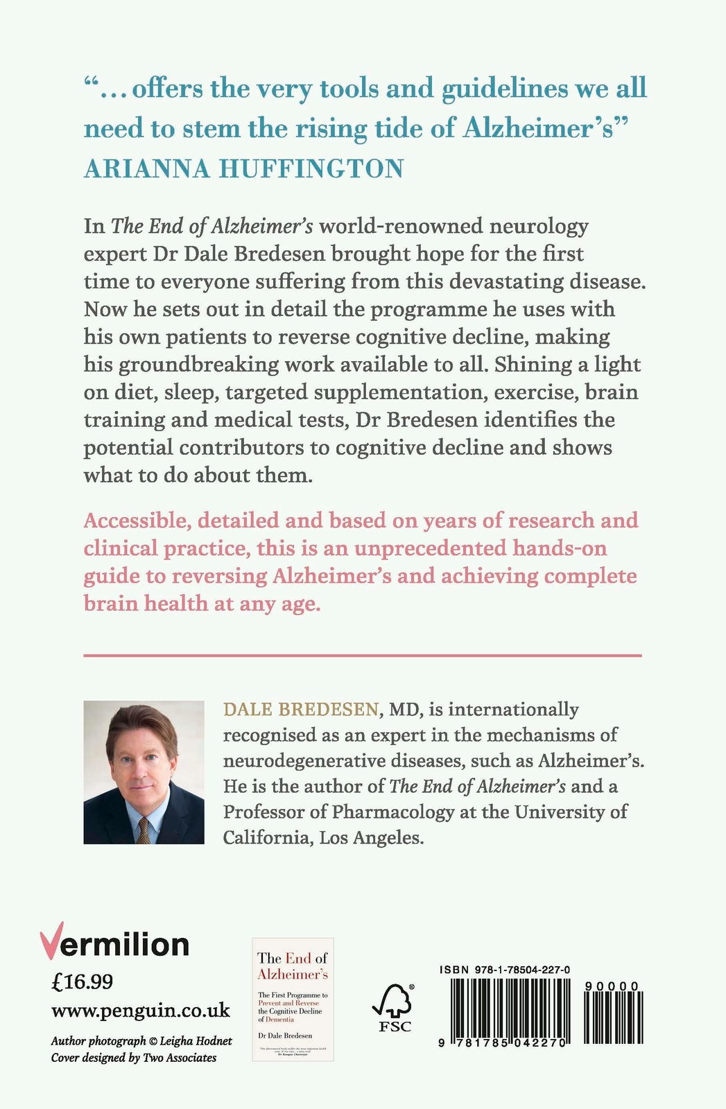 Thumbnail - Dale Bredesen | The End Of Alzheimer's Programme | Taschenbuch |