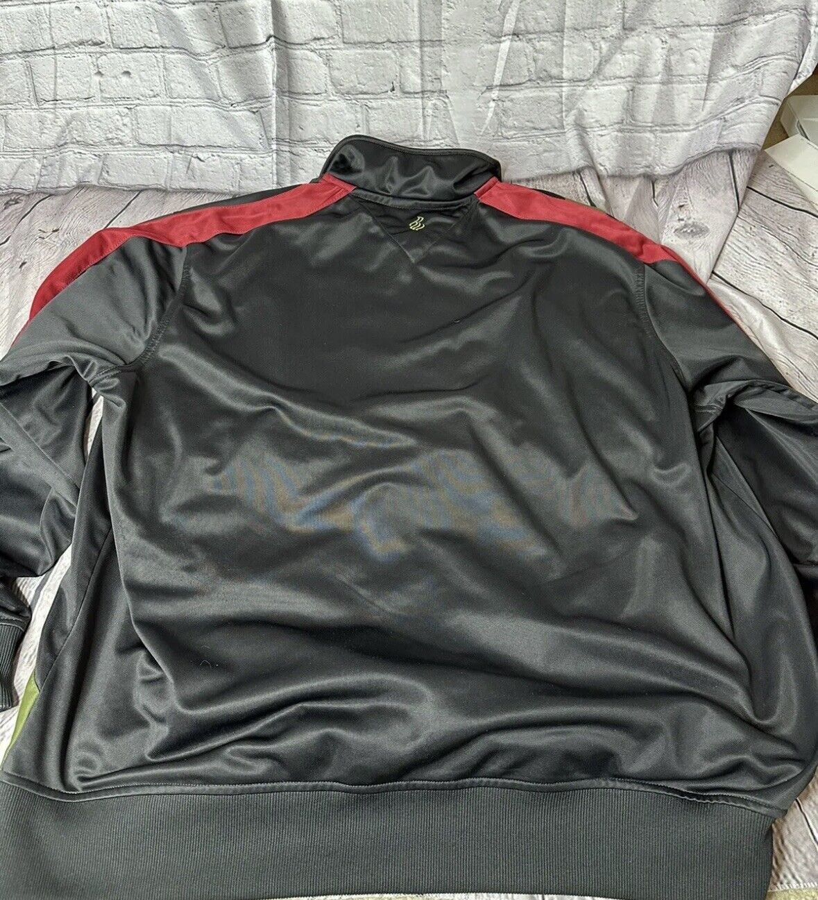 Rocawear Men's 3XL Jacket Black Green Red Polyest… - image 10