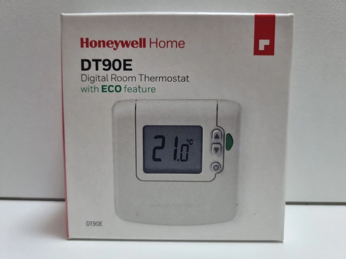 Honeywell - Digital Room Thermostat Hard Wired Unit With ECO Feature - DT90  ! | eBay