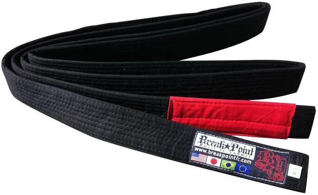 Download Break Point Adult Unisex BJJ Jiu Jitsu Gi Belt - Black | eBay