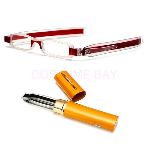 2*Unisex Slim 360° Degree Presbyopic Rotation Spectacles Folding Reading Glasses - Picture 35 of 36