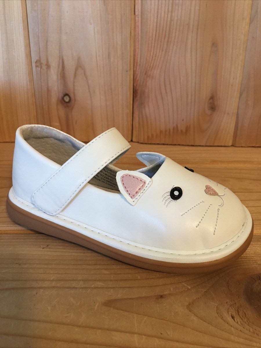 Baby Squeaking Wee Squeak Bunny Toddler Shoes Soft Squeaky