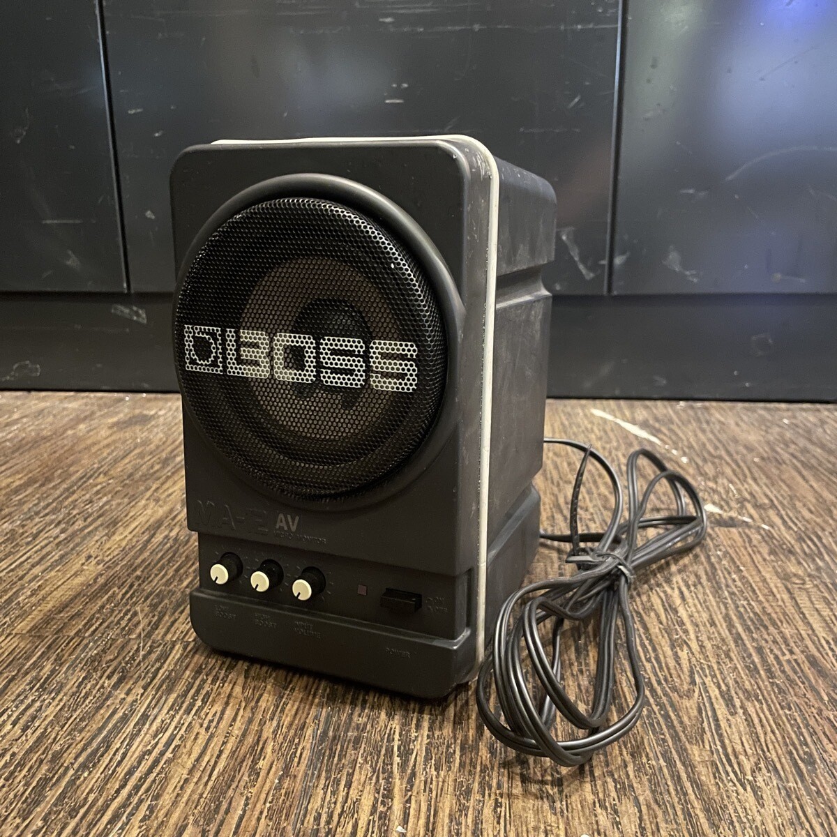 BOSS MA-12 スピーカー 2台セット Boss MA-12 Monitor Speaker Audio Equipment Devices Black