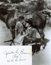 James Brown - Signed Index Card w/ Photograph + GOA