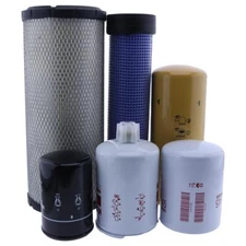 Maintenance Filter Kit for Cummins Engine 4B3.9 CASE SkidSteer Loader 1845C 1840