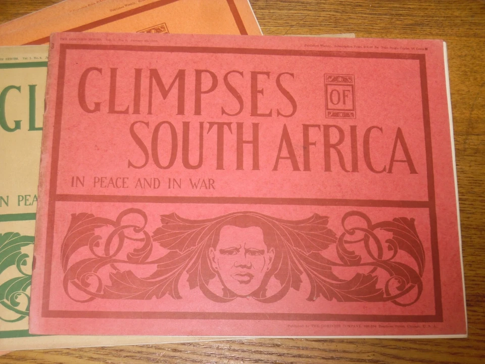 Antique Dominion Series Vol 1 Nos. 1-6 Glimpses Of South Africa In Peace & War - Image 4 of 4