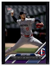 2024 Topps Now #331 Bailey Ober Purple Parallel #d /25