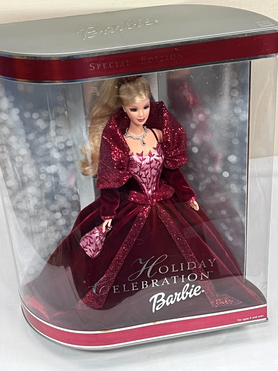Holiday Celebration Barbie 2002. | eBay