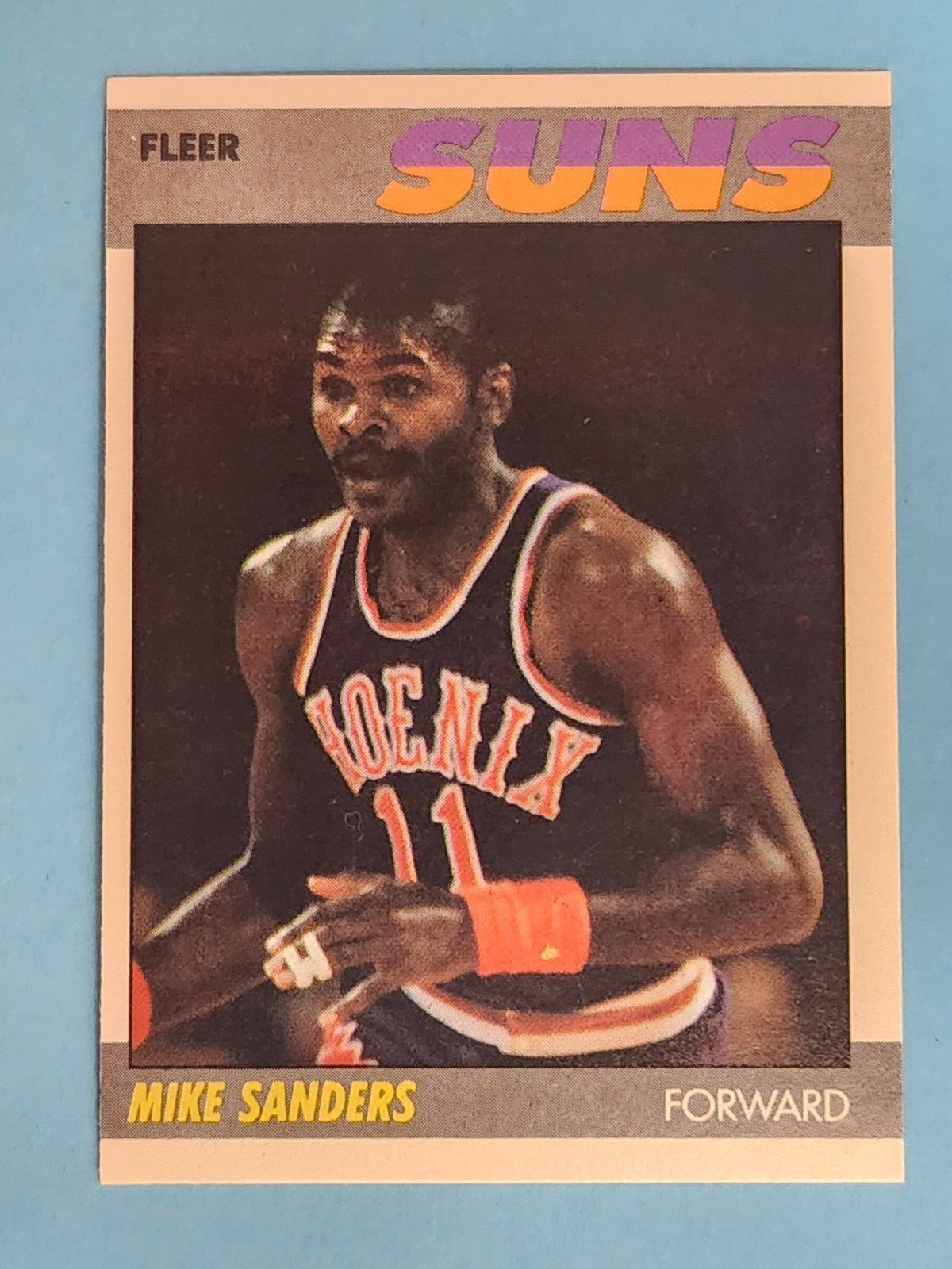 1987-88 Fleer Mike Sanders Phoenix Suns #96 🏀