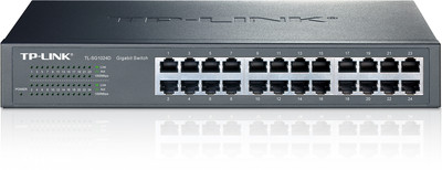 TP-Link TL-SG1024D (24 Ports - 10/100/1000 RJ45) Ethernet-Schalter