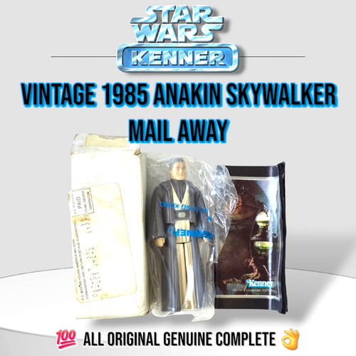 Star Wars Vintage Kenner ANAKIN SKYWALKER Mail Away Baggie Bag POTF Last 17 1985 - Picture 2 of 24